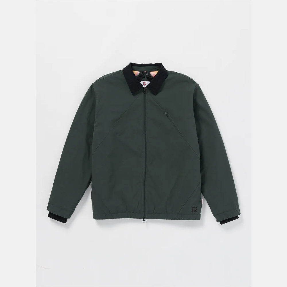 The Volcom Tokyo True Bryan Iguchi Light Jacket 2024 Stealth in Black