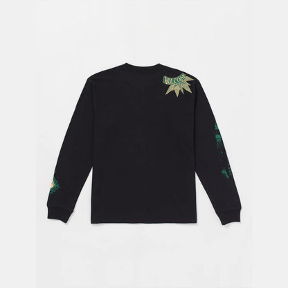 Volcom Tokyo True Bryan Iguchi Long Sleeve T-Shirt in Black
