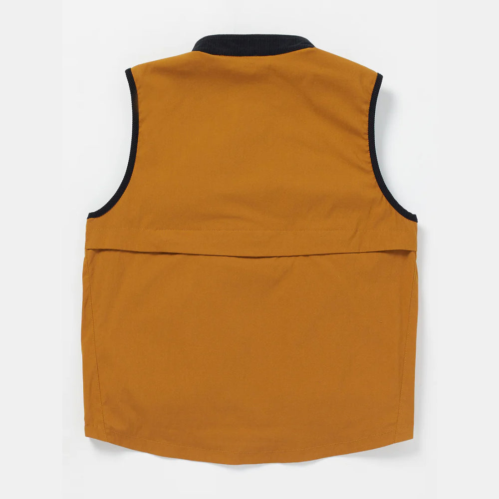 The Volcom Tokyo True Iguchi TDS Vest 2024 In Chestnut Brown