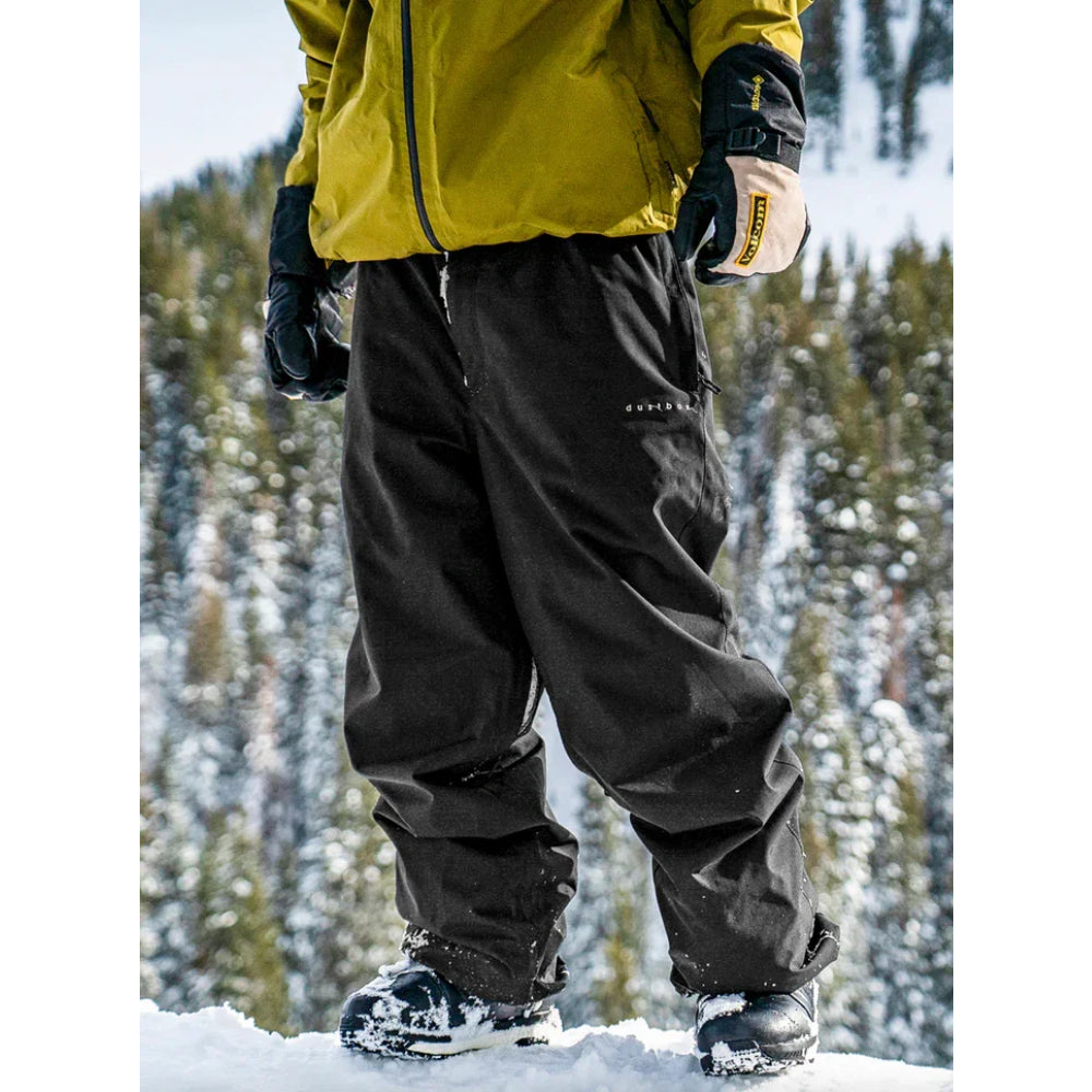 The Volcom VLCMX Dustbox Men's Snow Pants 2024 in Black 1