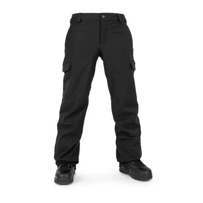The Volcom Wildling Women's Snow Pants 2024 in Black 1