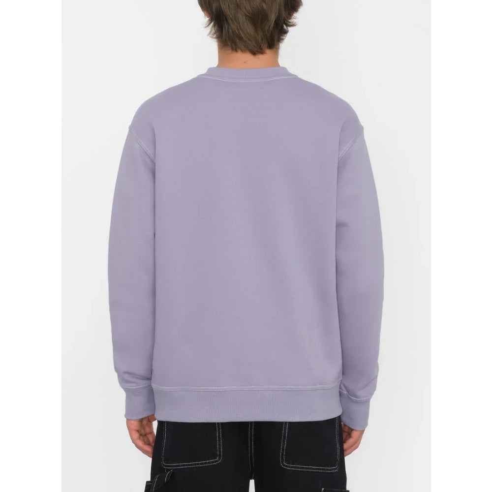 The Volcom Workard Crew Pullover 2024 in Violet Dust 2