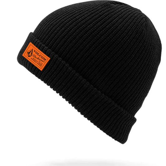 The Volcom Workwear Beanie 2022 in Black