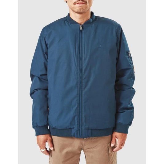 The Volcom Workwear Jacket 2023 in Blue 1
