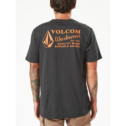 The Volcom Workwear T-Shirt 2023 in Black 2