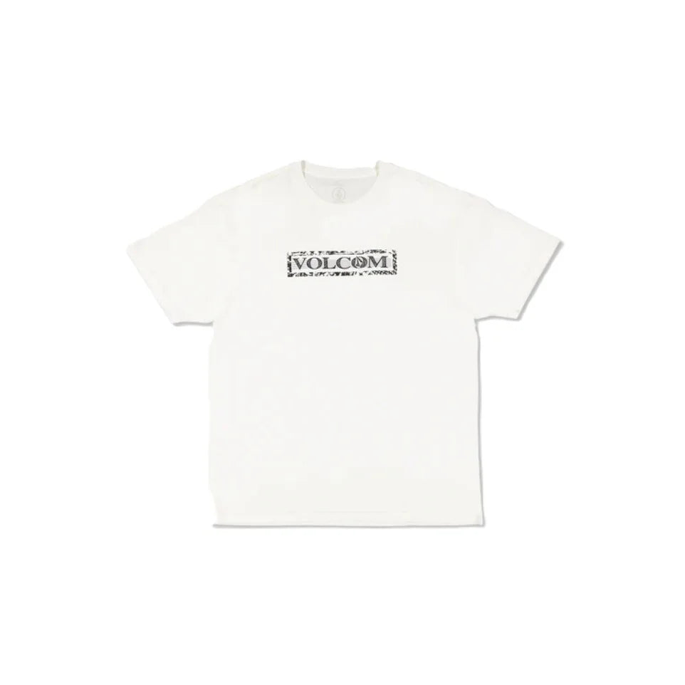 The Volcom You Drain Men's Short Sleeve T-Shirt in off white