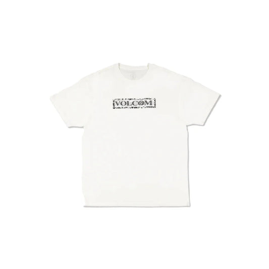 The Volcom You Drain Men's Short Sleeve T-Shirt in off white